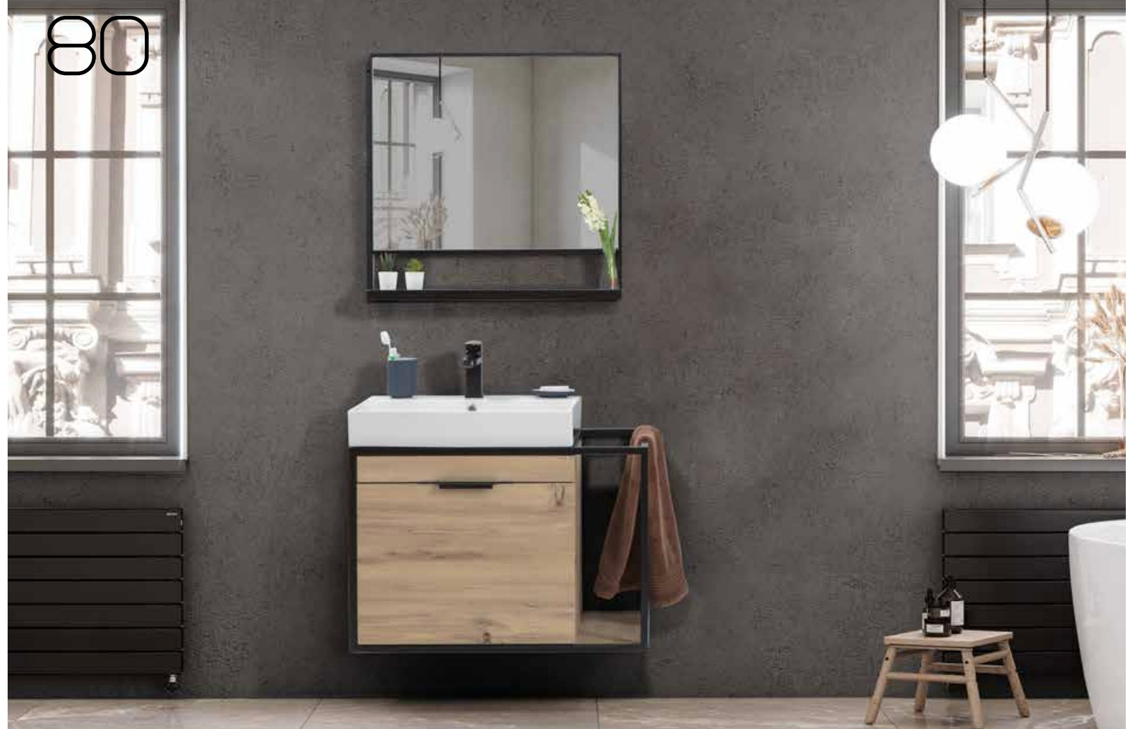 DULAP DE BAIE 80 35CM ZENITH
